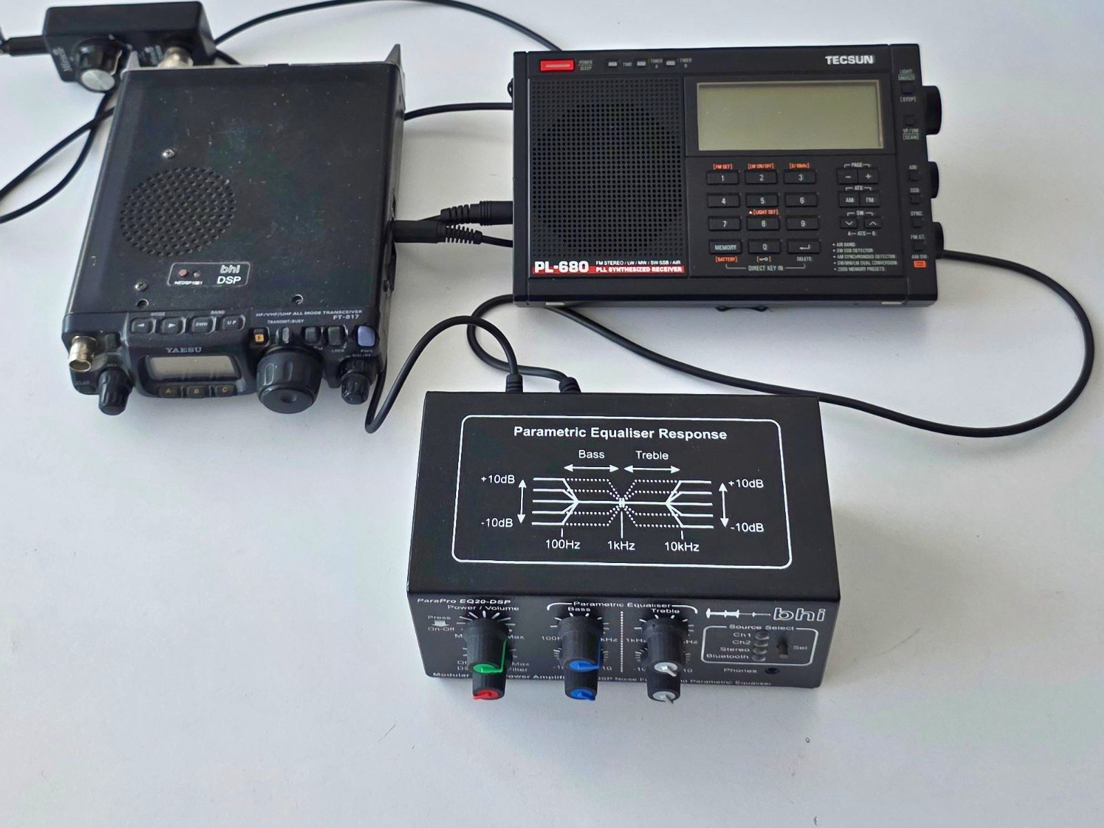 ParaPro connected to two radios