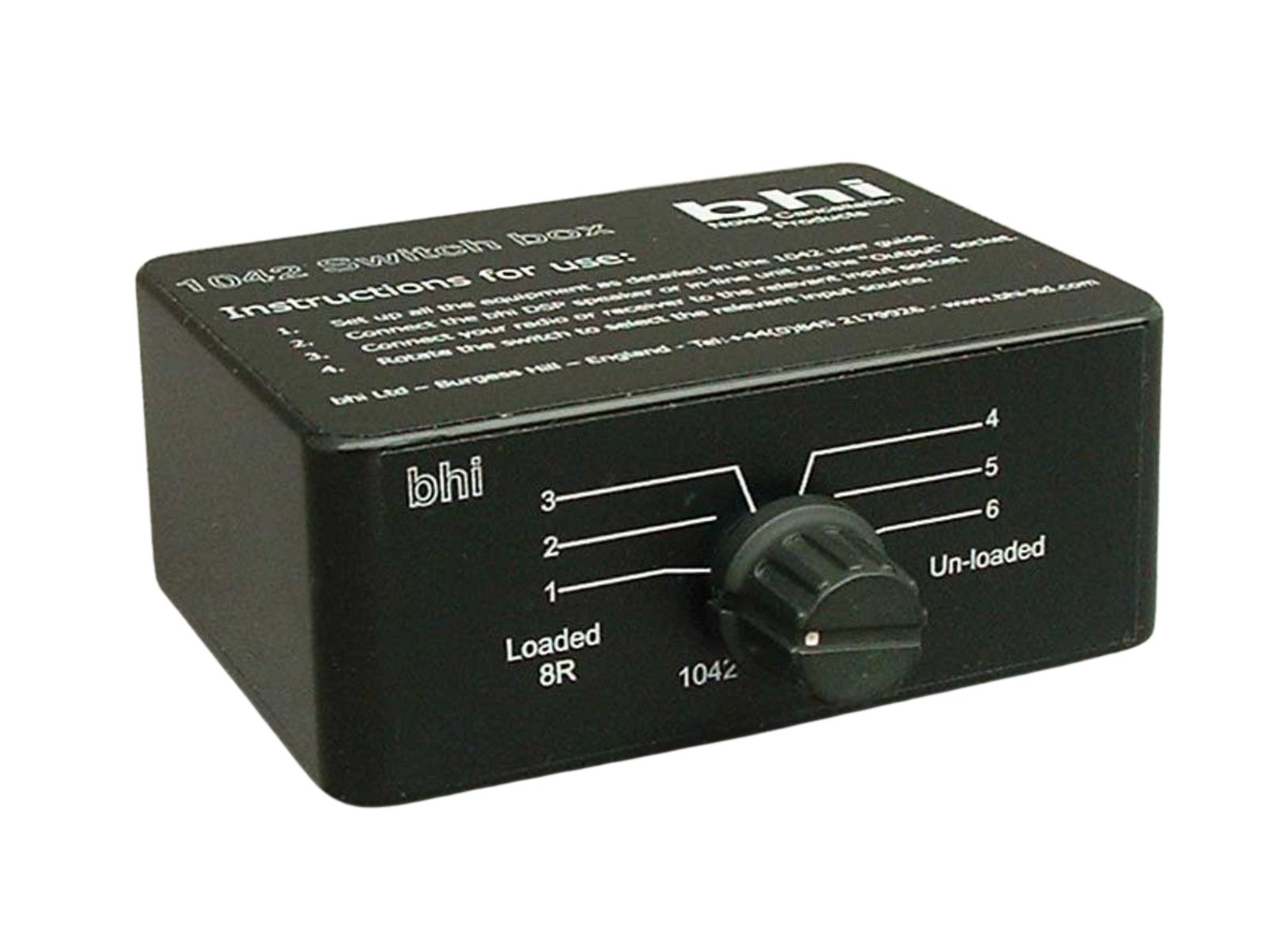 switch box front