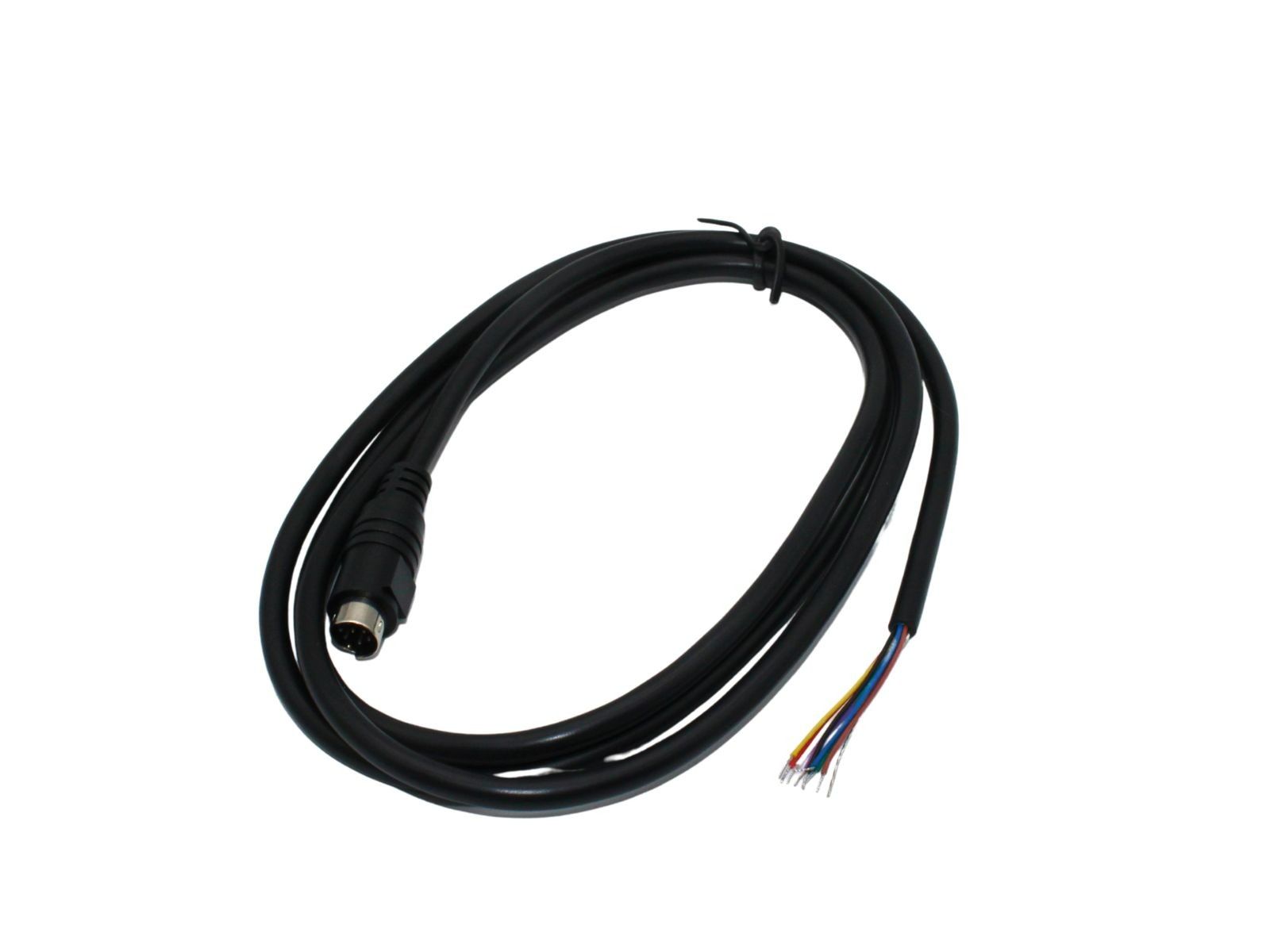 Black 8 pin mini din cable