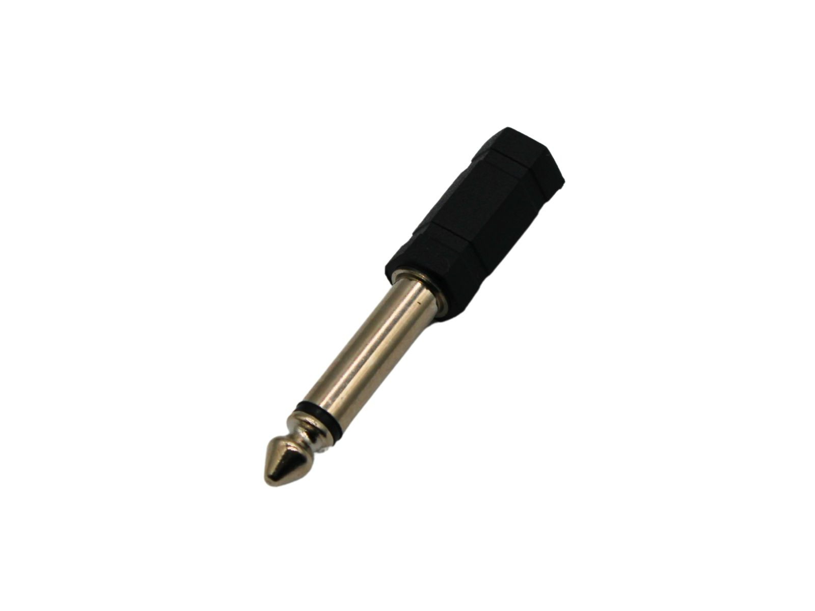 ADP-P001 6.35mm Mono Plug To 3.5mm Mono Socket Audio Adapter