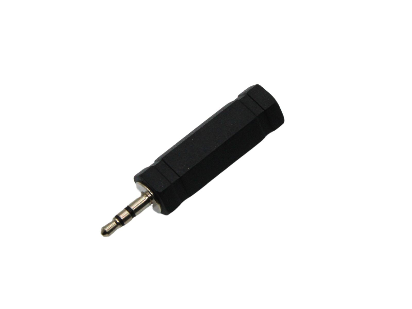 ADP-P010 6.35mm Mono Socket To 3.5mm Stereo Plug Audio Adapter