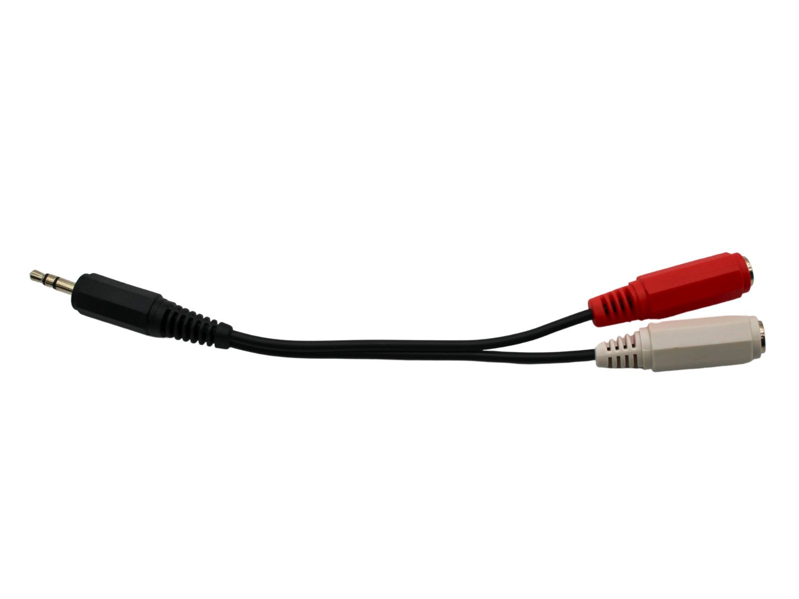 ALD-Y01 3.5mm Stereo Plug To 2x 3.5mm Mono Sockets Audio Lead