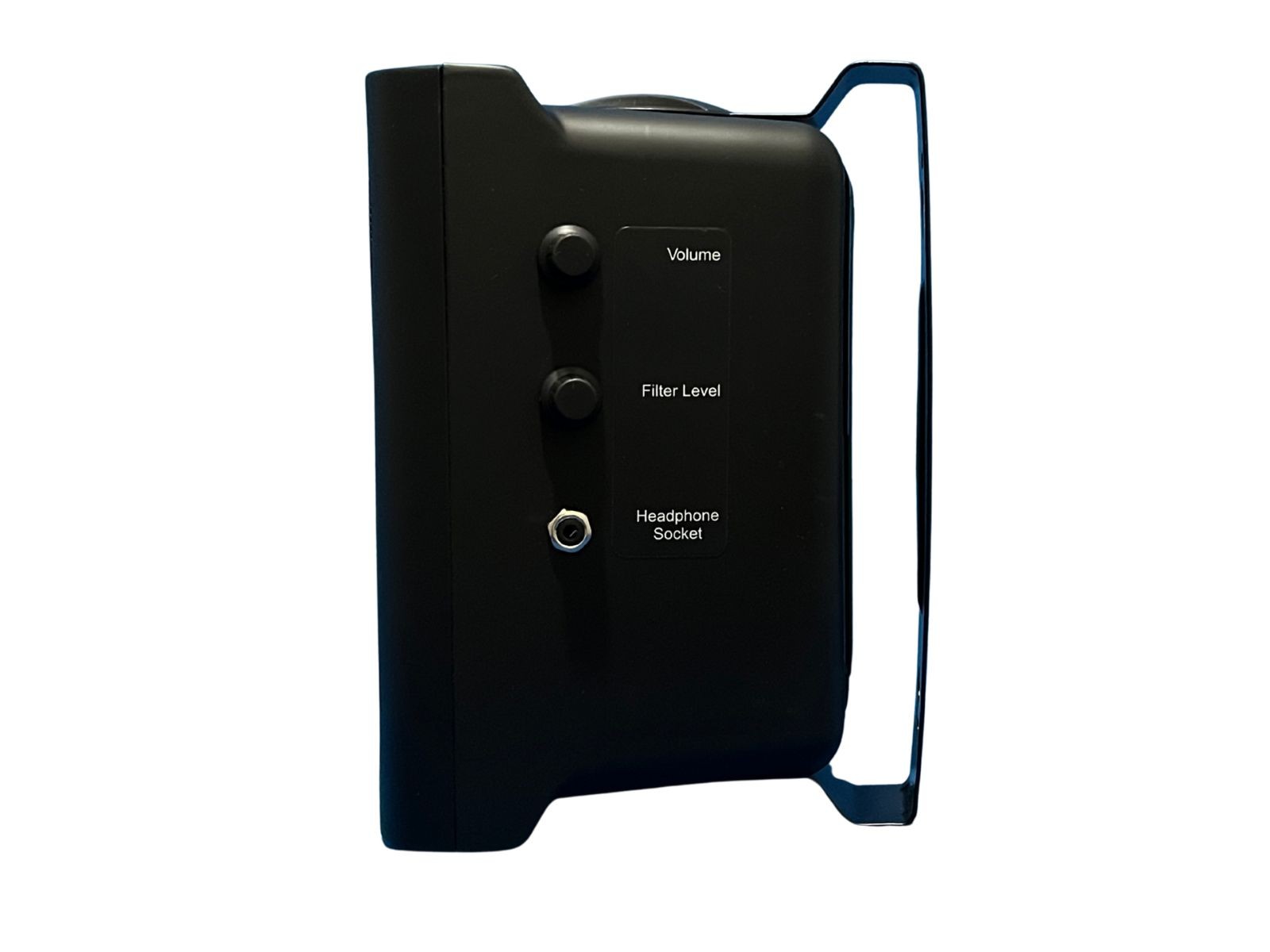 Side view of Desktop speaker