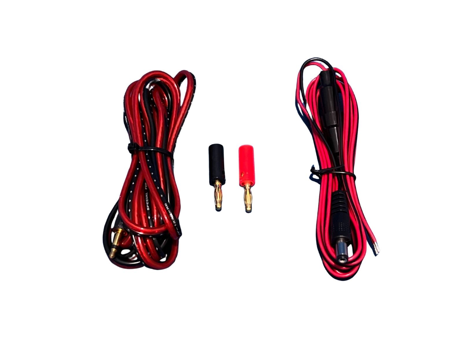 Desktop speaker cables and jacks